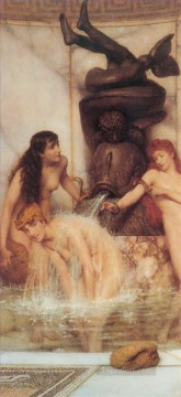 ストリジルとスポンジ ロマンチックなサー・ローレンス・アルマ・タデマ Oil Paintings
